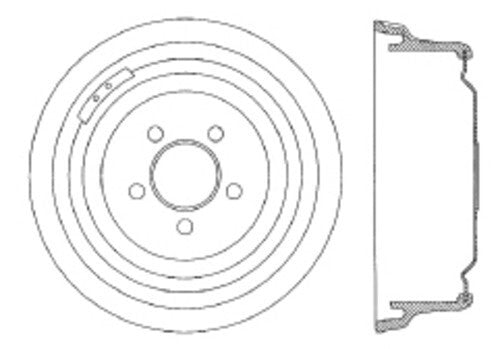 Rr Brake Drum   FVP   123.63016