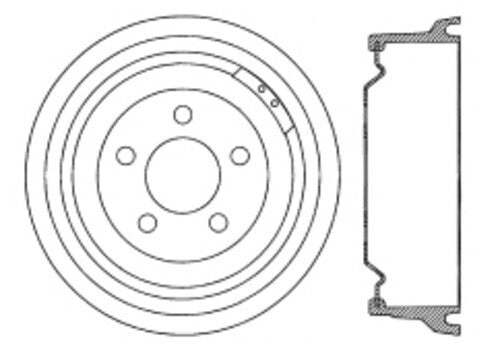 Rr Brake Drum   FVP   123.67025