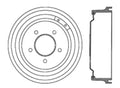 Rr Brake Drum   FVP   123.65038