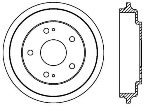 Rr Brake Drum   FVP   123.40017