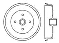 Rr Brake Drum   FVP   123.33004