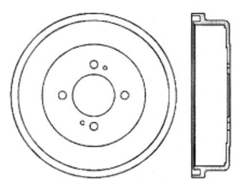 Rr Brake Drum   FVP   123.42001
