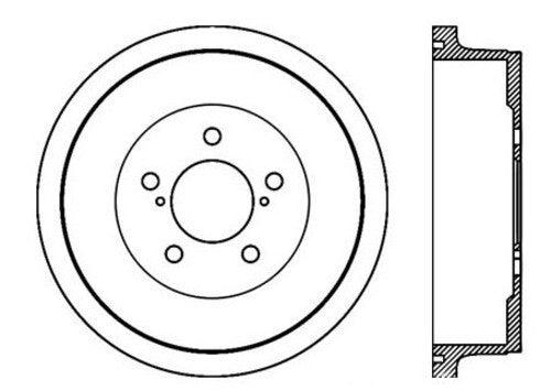 Rr Brake Drum   FVP   123.67029