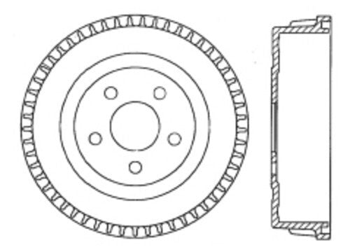 Rr Brake Drum   FVP   123.61038