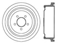Rr Brake Drum   FVP   123.65037