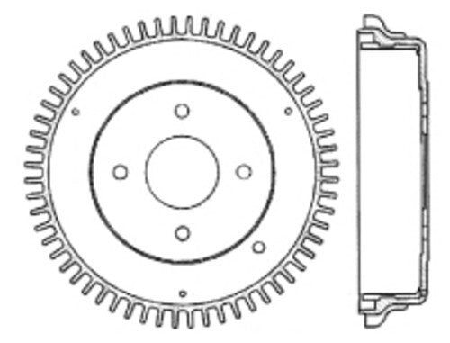 Rr Brake Drum   FVP   123.42002