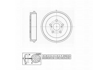 Rr Brake Drum   FVP   666420