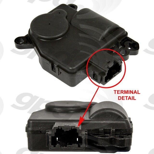 Heater Blend Door/Water Shutoff Actuator   Global Parts Distributors   1712234