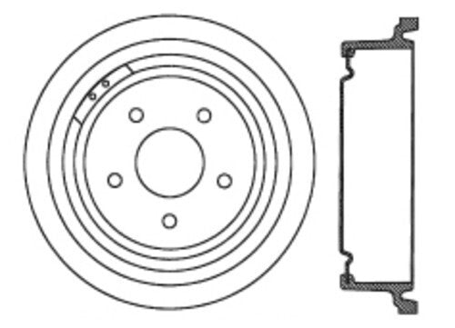 Rr Brake Drum   FVP   123.66042