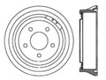 Rr Brake Drum   FVP   123.62023