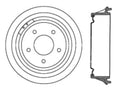 Rr Brake Drum   FVP   123.66016