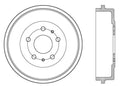 Rr Brake Drum   FVP   123.61052