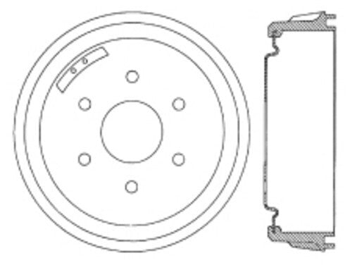 Rr Brake Drum   FVP   123.66021