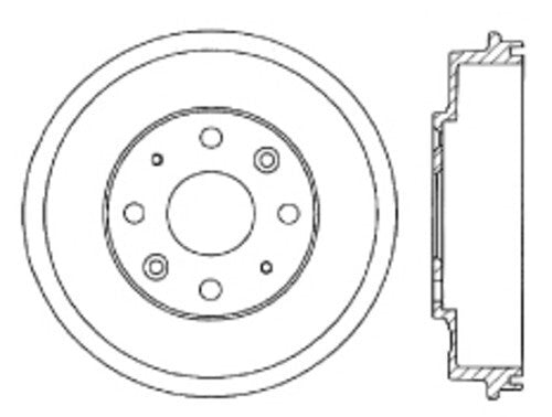 Rr Brake Drum   FVP   123.45018
