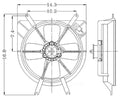 Radiator Fan Assy   Global Parts Distributors   2811249