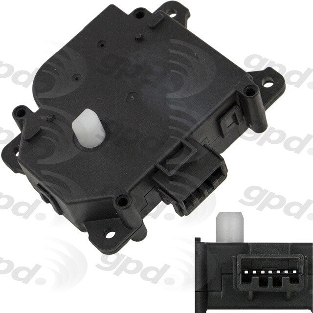 Heater Blend Door/Water Shutoff Actuator   Global Parts Distributors   1712733