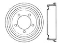 Rr Brake Drum   FVP   123.63029