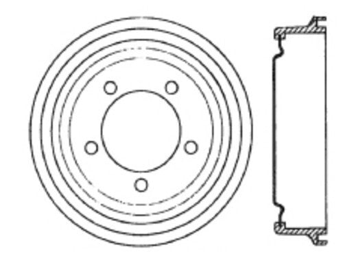 Rr Brake Drum   FVP   123.63029