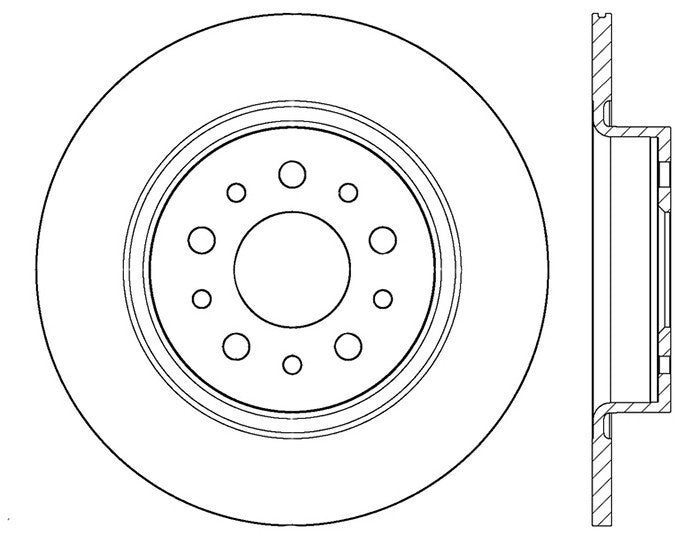 Rr Disc Brake Rotor   FVP   121.04003