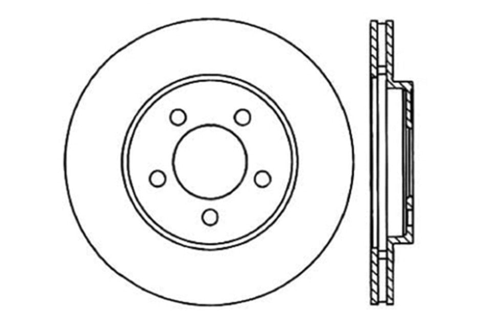 Frt Disc Brake Rotor   FVP   121.63058
