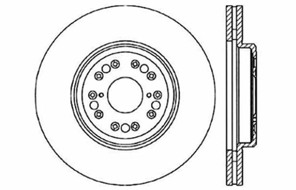 Frt Disc Brake Rotor   FVP   121.44107