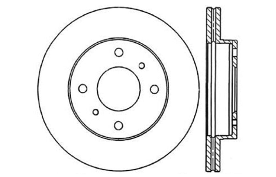 Frt Disc Brake Rotor   FVP   121.42041