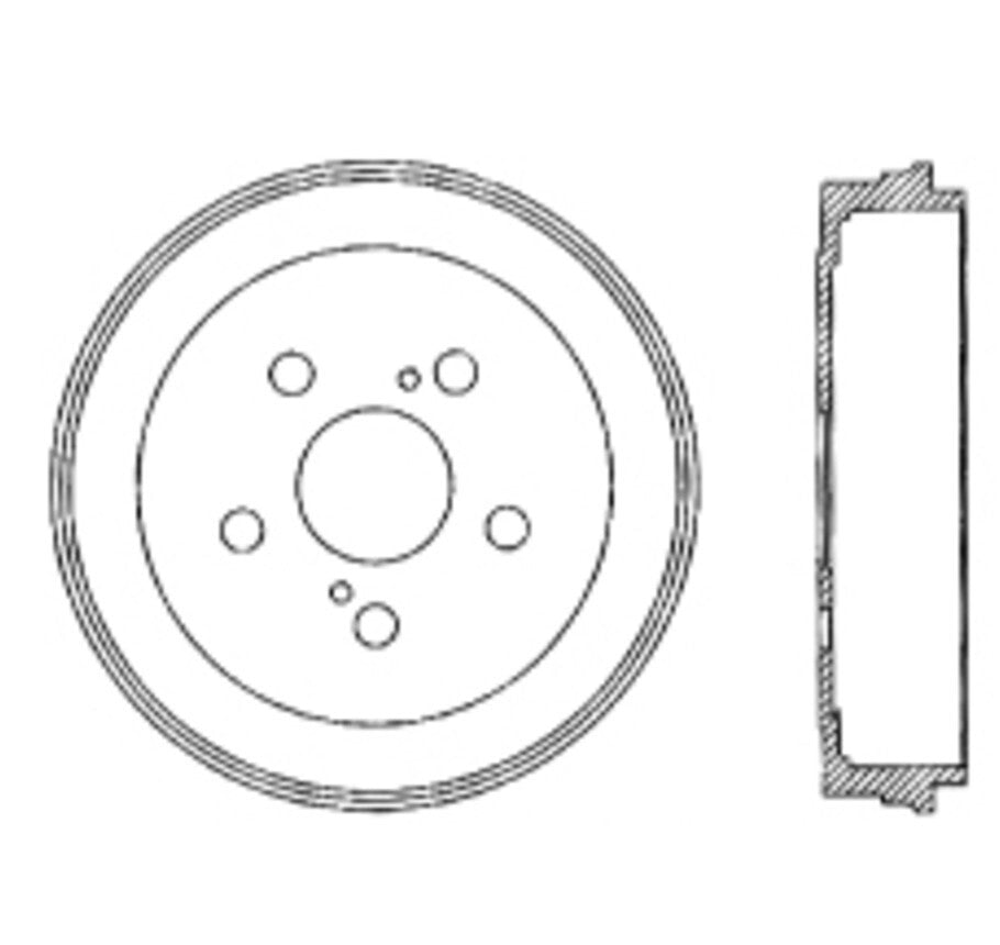 Rr Brake Drum   FVP   123.44038