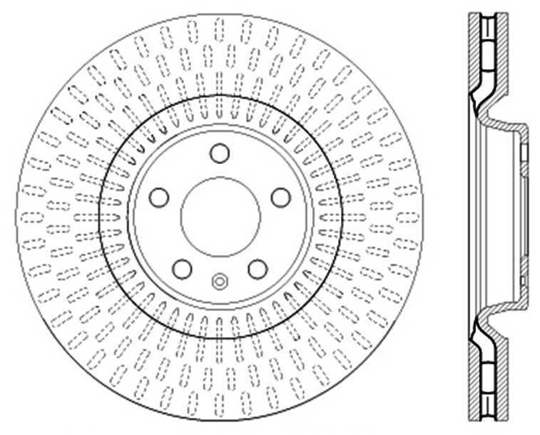 Frt Disc Brake Rotor   FVP   121.33134