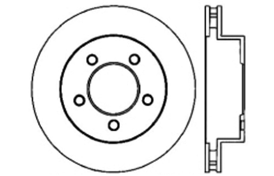 Frt Disc Brake Rotor   FVP   121.67065