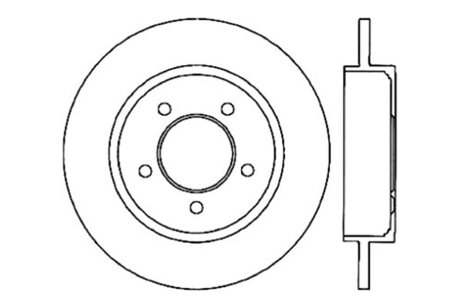 Rr Disc Brake Rotor   FVP   121.65108