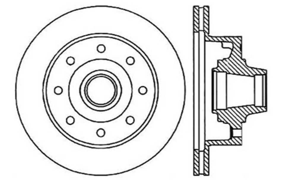Frt Disc Brake Rotor   FVP   121.65046