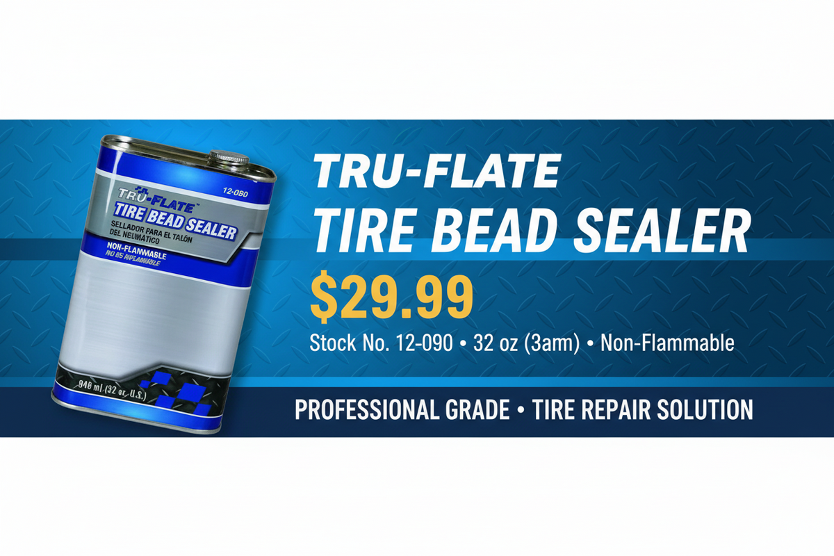 Tru-Flate 12-090 Tire Bead Sealer 32 oz (946ml) - Non-Flammable
