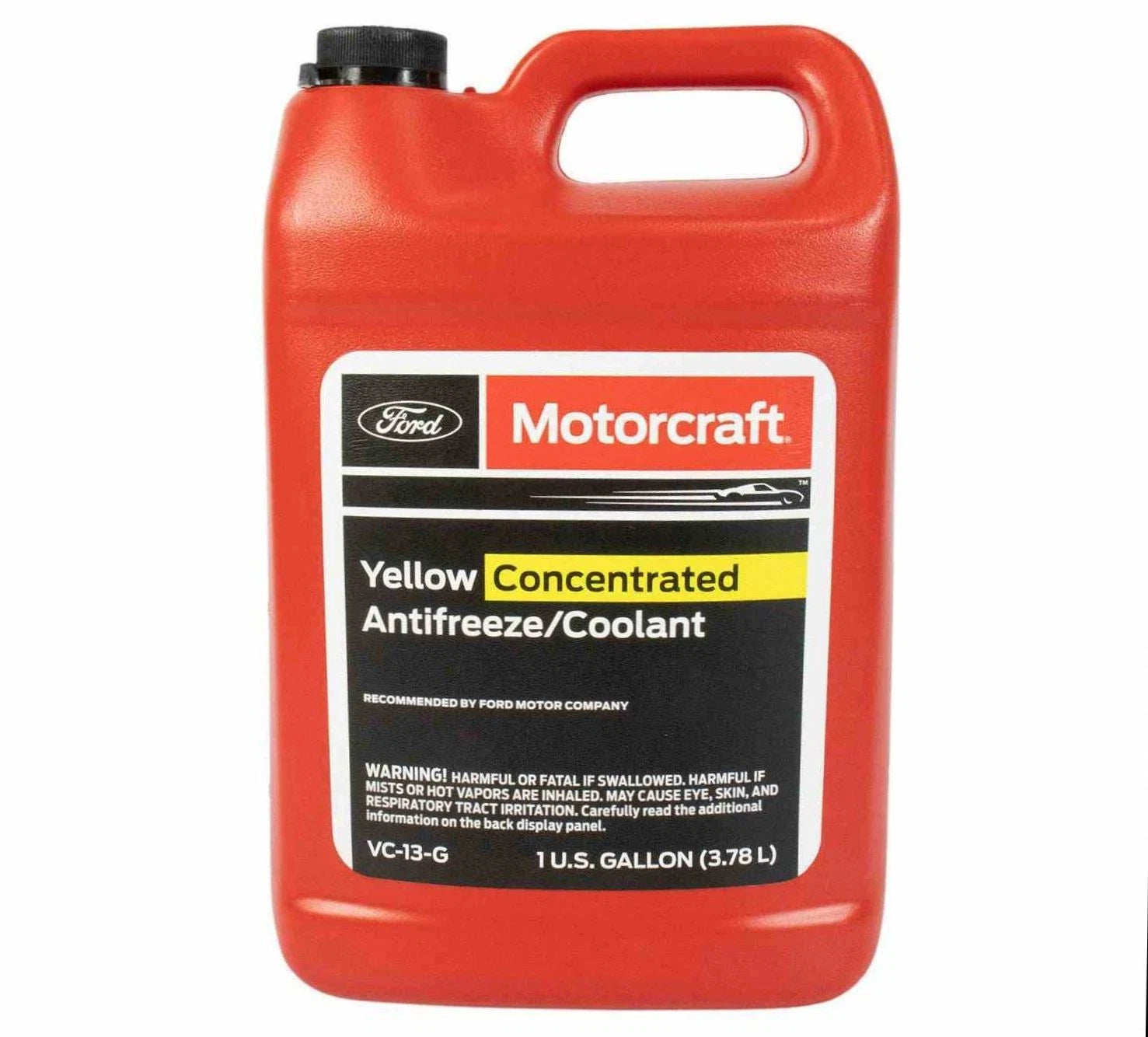 Yellow Concentrated Antifreeze / Coolant - 55 Gallon Drum