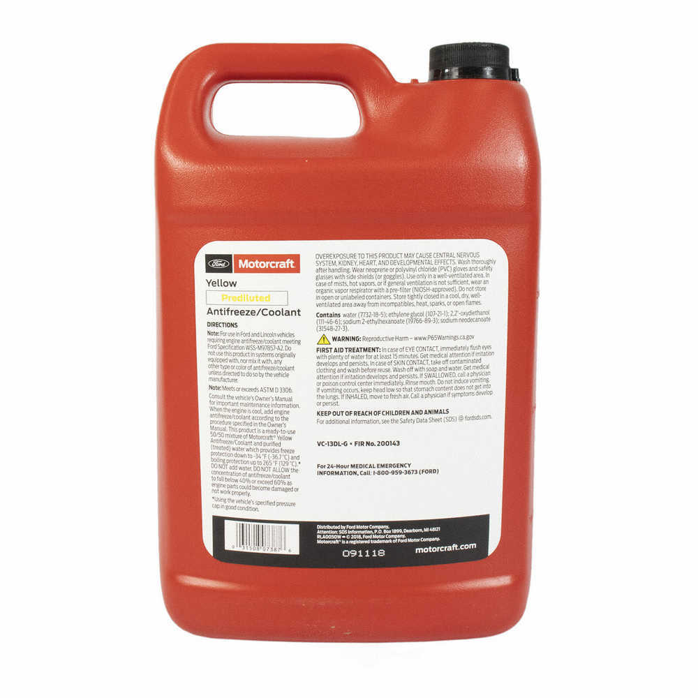 Coolant/Antifreeze  Motorcraft  VC13DL-G