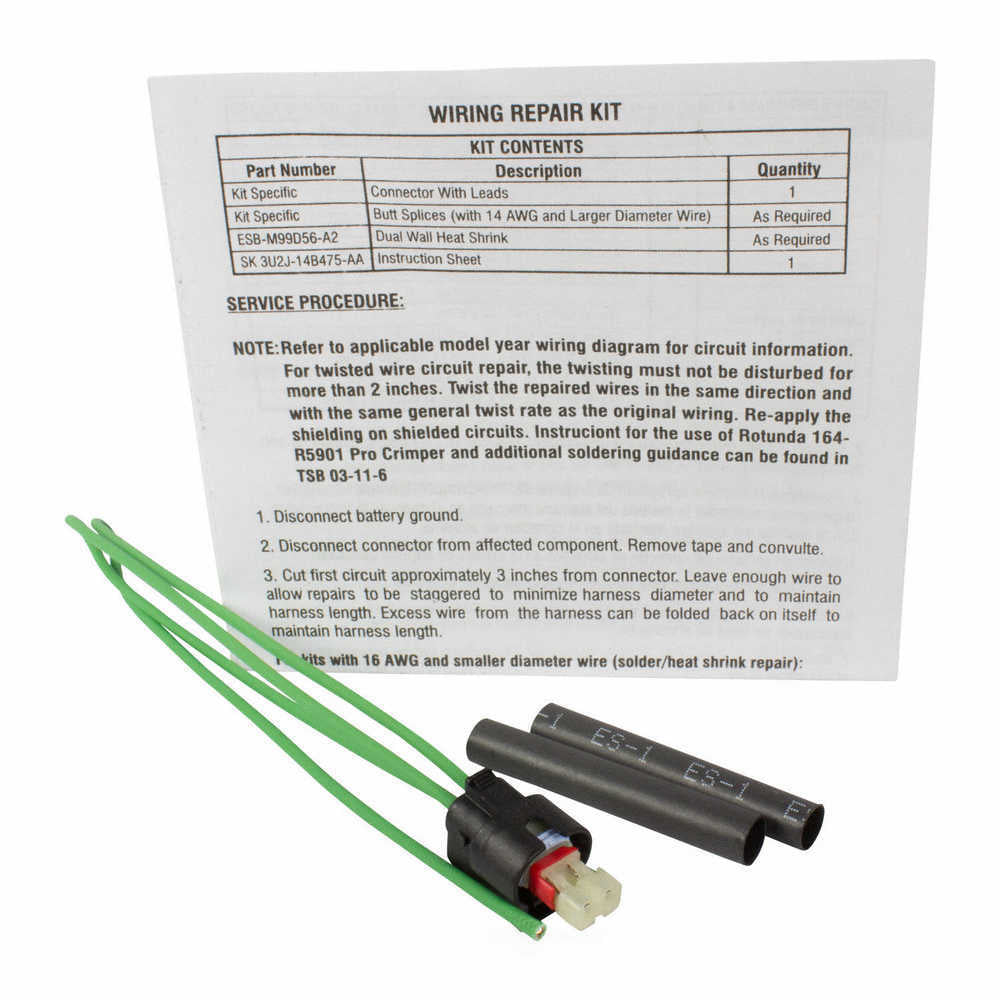 Connector/Pigtail  Motorcraft  WPT1250