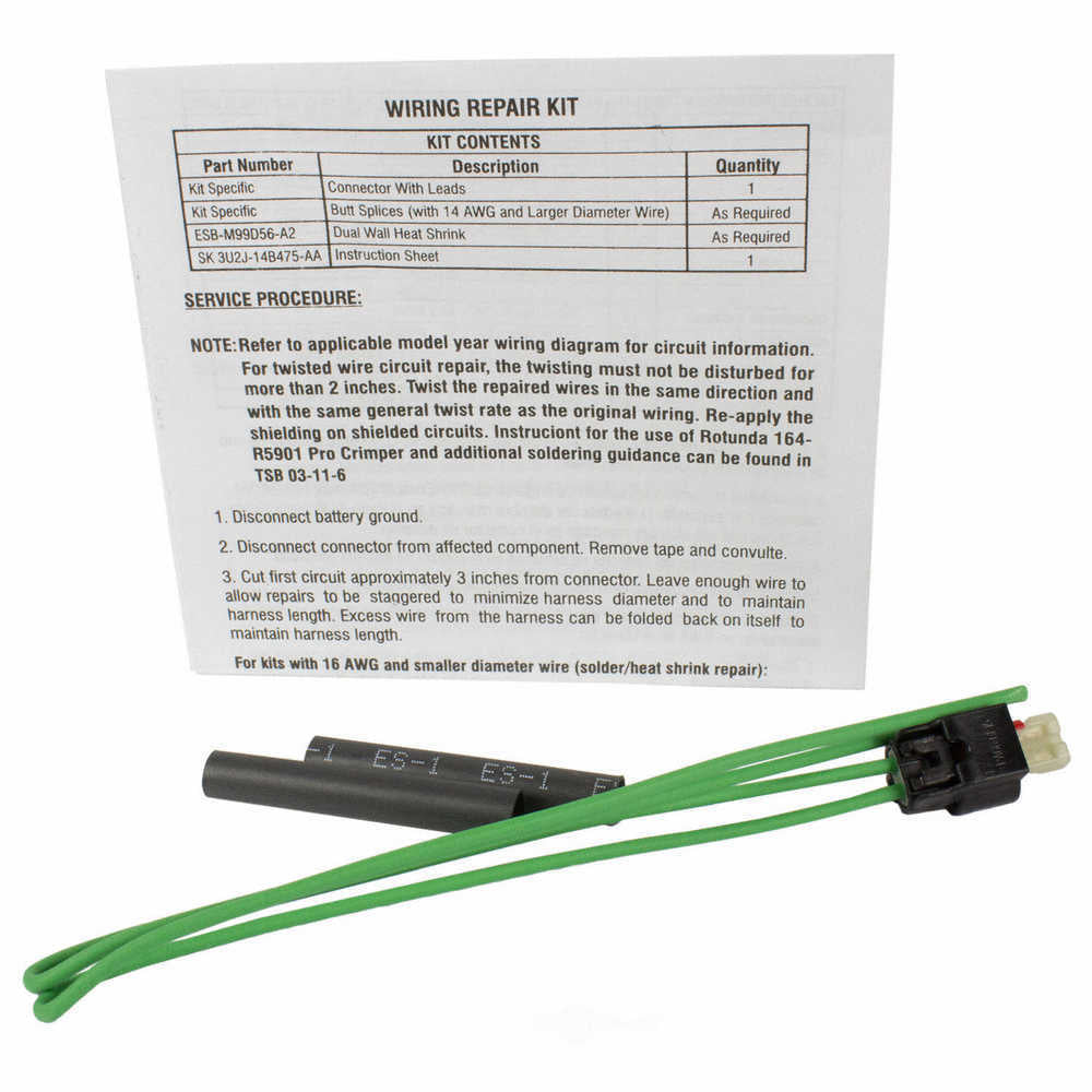 Connector/Pigtail  Motorcraft  WPT1250