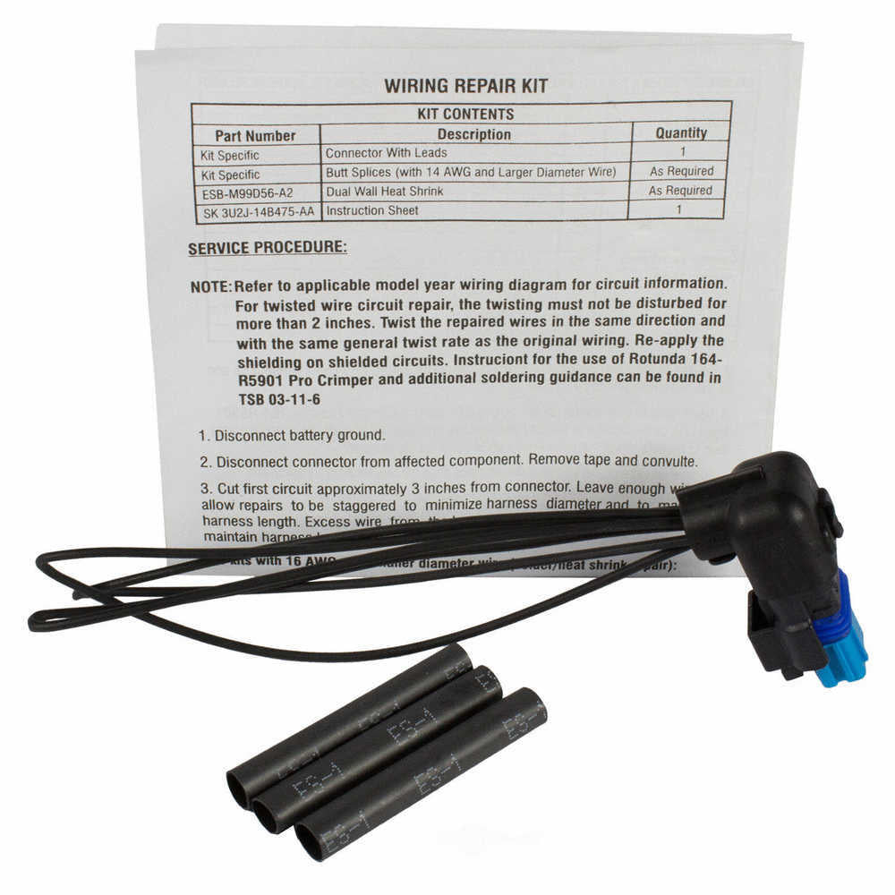Crank Position Sensor Connector  Motorcraft  WPT1345